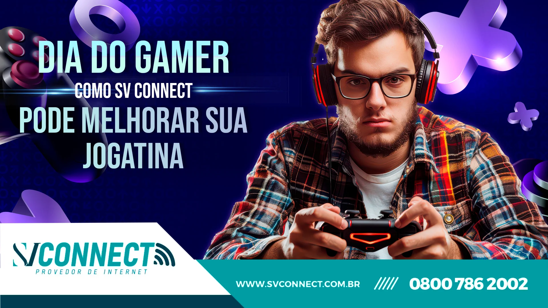 Dia do Gamer: Como SV Connect pode melhorar sua jogatina