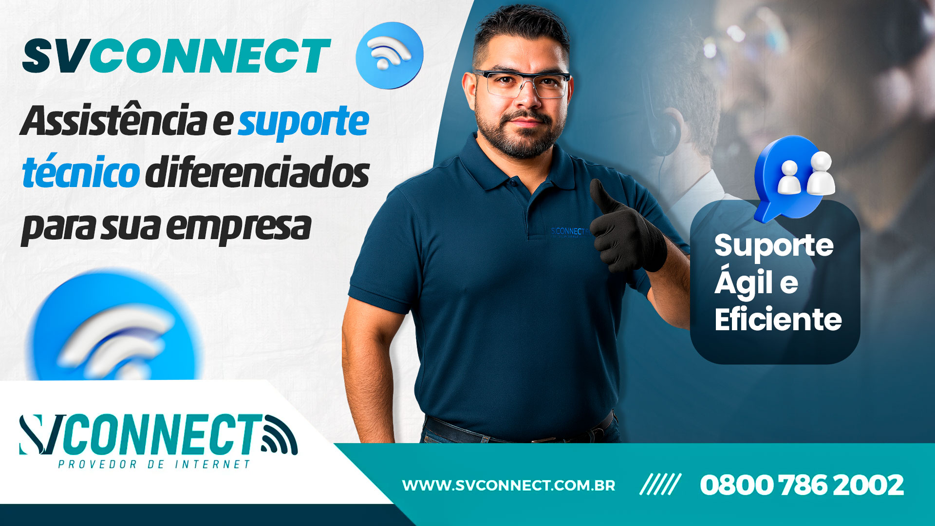 SVConnect: assistência e suporte técnico diferenciados para sua empresa