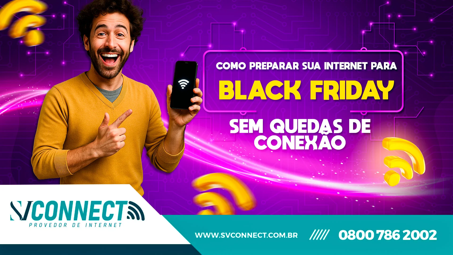 Como preparar sua internet para a Black Friday sem quedas de conexão