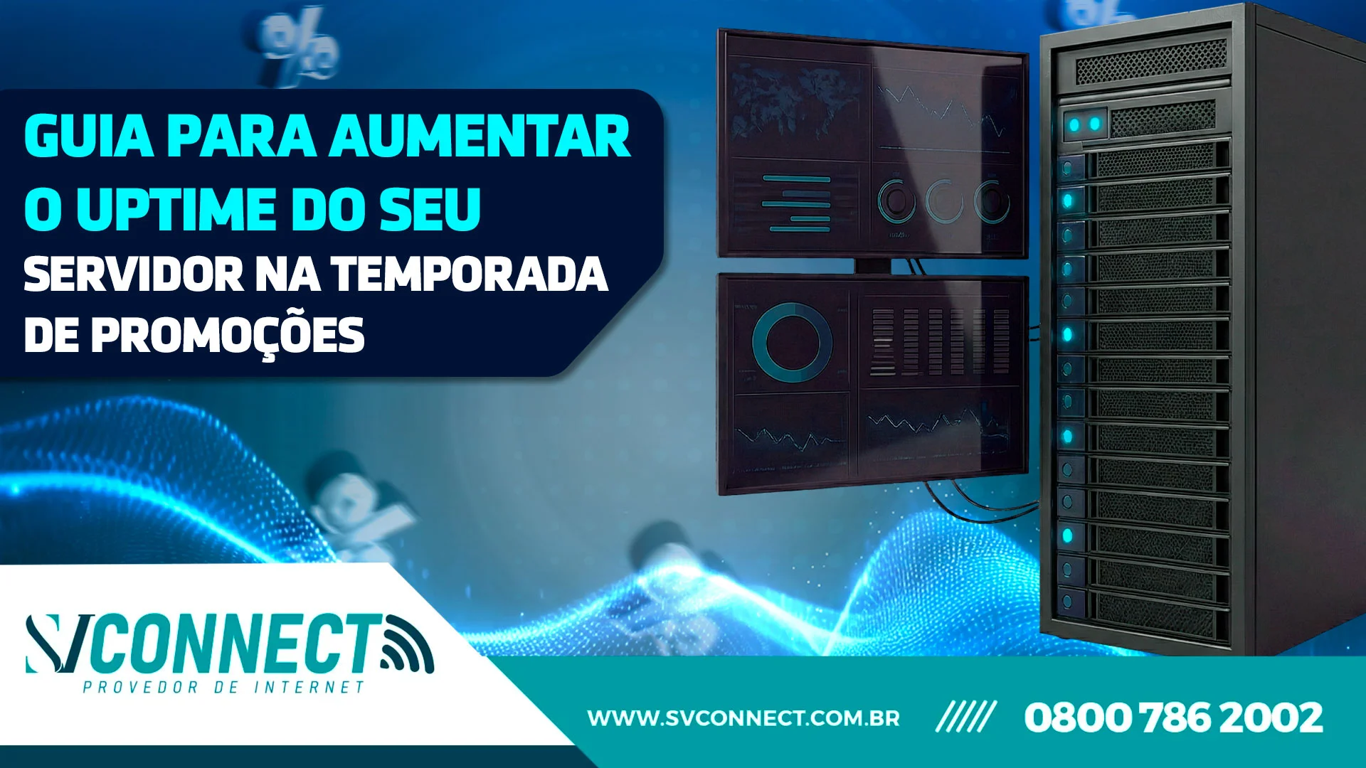 Guia para aumentar o uptime do seu servidor na temporada de promoções